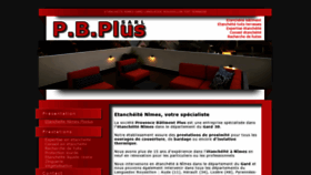 What Pbplus.fr website looked like in 2018 (5 years ago)