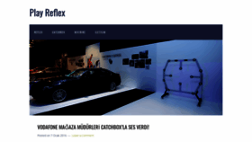 What Playreflex.com website looked like in 2018 (5 years ago)