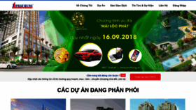 What Phathung.vn website looked like in 2018 (5 years ago)