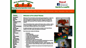 What Preschoolthemes.co.za website looked like in 2018 (5 years ago)