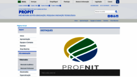 What Propit.unifesspa.edu.br website looked like in 2018 (5 years ago)