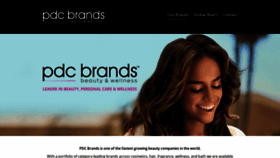What Pdcbeauty.com website looked like in 2018 (5 years ago)