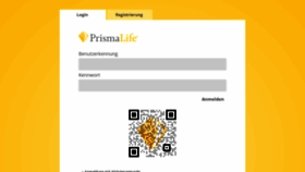 What Prismalife-kundenclub.com website looked like in 2018 (5 years ago)
