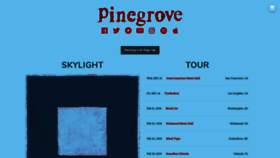 What Pinegroveband.com website looked like in 2018 (5 years ago)