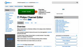 What Philips-channel-editor.updatestar.com website looked like in 2018 (5 years ago)