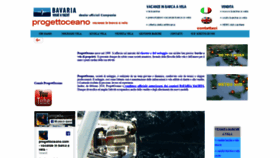 What Progettoceano.com website looked like in 2018 (5 years ago)