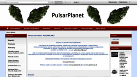 What Pulsarplanet.pl website looked like in 2018 (5 years ago)