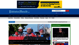 What Pakistanherald.com website looked like in 2018 (5 years ago)
