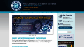 What Paramuschamber.org website looked like in 2018 (5 years ago)