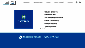 What Pay-card.pl website looked like in 2018 (5 years ago)