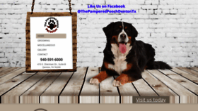 What Pampered-pooch.net website looked like in 2018 (5 years ago)
