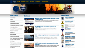 What Portoitajai.com.br website looked like in 2018 (5 years ago)