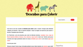 What Pintarcolorir.com.br website looked like in 2018 (5 years ago)