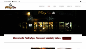 What Pastryxpo.com website looked like in 2018 (5 years ago)