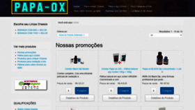 What Papaox.com.br website looked like in 2018 (5 years ago)