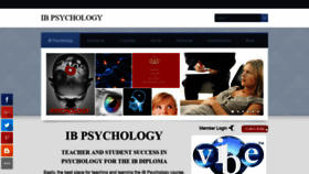 What Psychologyib.com website looked like in 2018 (5 years ago)
