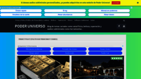 What Poderuniverso.pro website looked like in 2018 (5 years ago)