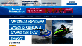 What Personalwatercraft.com website looked like in 2018 (5 years ago)