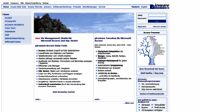 What Picoware.de website looked like in 2018 (5 years ago)