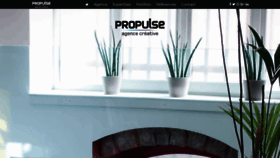 What Propulse.fr website looked like in 2018 (5 years ago)
