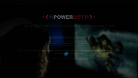 What Powerbot.org website looked like in 2018 (5 years ago)
