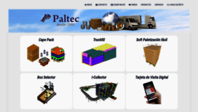 What Paltec.net website looked like in 2018 (5 years ago)