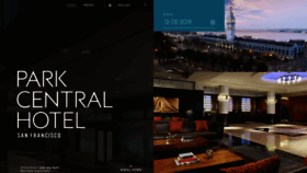 What Parkcentralsf.com website looked like in 2018 (5 years ago)