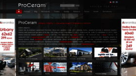 What Proceram.sk website looked like in 2018 (5 years ago)