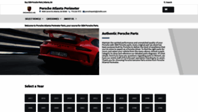 What Porscheatlantaperimeterparts.com website looked like in 2018 (5 years ago)