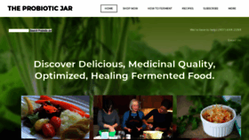 What Probioticjar.com website looked like in 2018 (5 years ago)