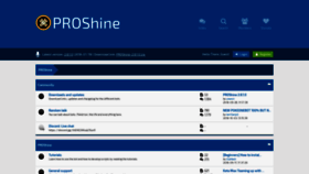 What Proshine-bot.com website looked like in 2018 (5 years ago)