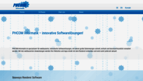 What Phcom.de website looked like in 2018 (5 years ago)