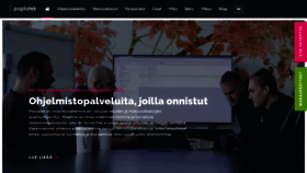 What Poplatek.fi website looked like in 2018 (5 years ago)