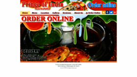 What Princeofindiapittsburgh.com website looked like in 2018 (5 years ago)