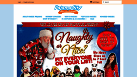 What Pajamacity.com website looked like in 2018 (5 years ago)
