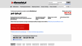 What Pot-iptv.pl website looked like in 2018 (5 years ago)
