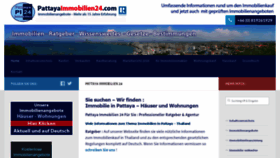 What Pattayaimmobilien24.com website looked like in 2018 (5 years ago)