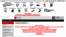 What Poltech24.pl website looked like in 2018 (5 years ago)
