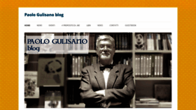 What Paologulisano.com website looked like in 2018 (5 years ago)
