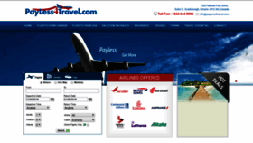 What Payless4travel.com website looked like in 2018 (5 years ago)