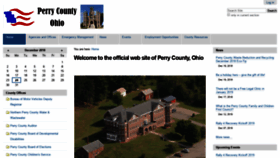 What Perrycountyohio.net website looked like in 2018 (5 years ago)