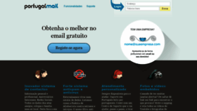 What Portugalmail.com website looked like in 2018 (5 years ago)