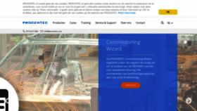 What Procentec.nl website looked like in 2018 (5 years ago)