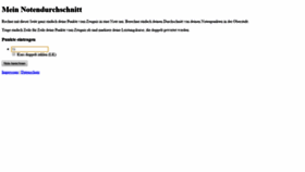 What Punkteumrechner.de website looked like in 2018 (5 years ago)