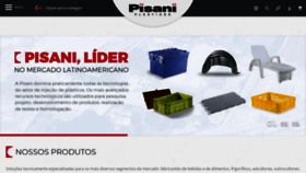 What Pisani.com.br website looked like in 2018 (5 years ago)