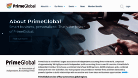 What Primeglobal.net website looked like in 2018 (5 years ago)