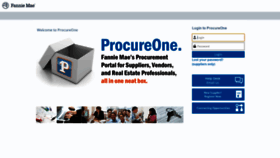 What Procureone.fanniemae.com website looked like in 2018 (5 years ago)