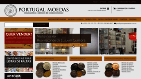 What Portugalmoedas.com.pt website looked like in 2018 (5 years ago)