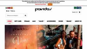 What Pavidas.com website looked like in 2018 (5 years ago)