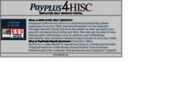 What Payplus4hisc.com website looked like in 2018 (5 years ago)